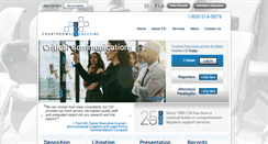 Desktop Screenshot of courtroomsciences.com